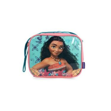 Imagem de Lancheira Feminina Infantil Escolar Moana Azul - Bagaggio, U