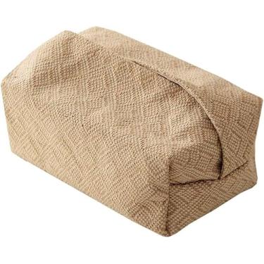 Imagem de Estojo de lenços de acrílico, caixa de lenços de mesa, suporte de caixa de lenços, capa de caixa de lenços de linho suporte de dispensador de guardanapo de mesa para sala de jantar, sala de estar