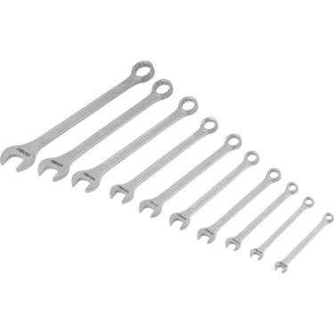 Imagem de Jogo chave combinada 6-22mm vanád. fosco c/ 10 pç Vonder