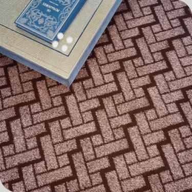 Imagem de Tapete Para Sala Quarto Marrom 2,00 X 2,50m Feltro Macio Recepção Escritório Grande