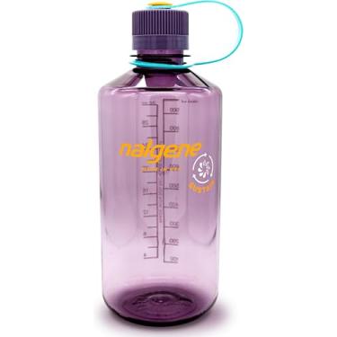 Imagem de Nalgene Garrafa de água Sustain Tritan livre de BPA feita com material derivado de 50% resíduos de plástico, 947 g, boca estreita