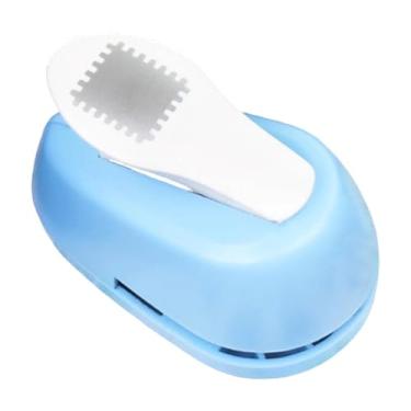 Imagem de Esquirla Furador de papel infantil Stamp Edge para diário, leve e versátil, Azul