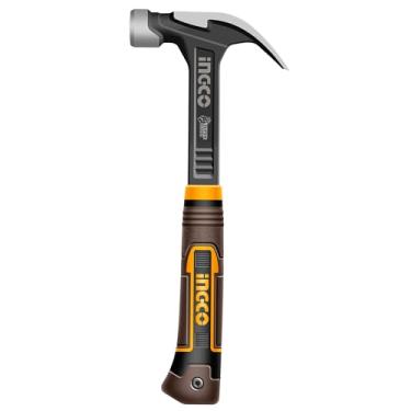 Imagem de MARTELO UNHA EM ACO FORJADO MAGNETICO C SIST ABSORCAO DE IMPACTO INGCO 560G (subst HCH0820)