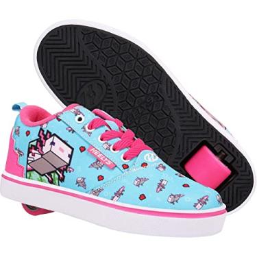 Imagem de HEELYS Tênis masculino Pro 20 Minecraft (criança pequena/adulto) com salto com rodas, multicor, 7 Little Kid