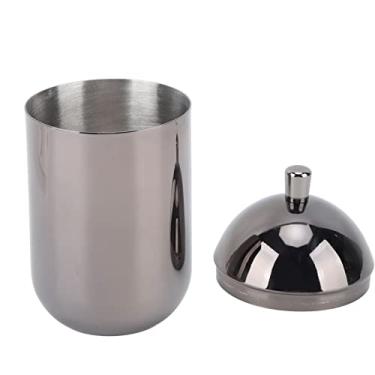 Imagem de Acouto Porta-Cotonetes de Aço Inoxidável para Banheiro - Recipientes para Cotonetes Multifuncionais Banheiro Doméstico - Casa e Cozinha//Acessórios de/Suportes e Dispensadores/Recipientes