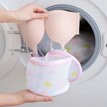 Imagem de Phefop Saco de Lavanderia de Secagem de Poliéster Seguro Não Tóxico para Lingerie Meias Meias Meia-calça (calcinha de sutiã)