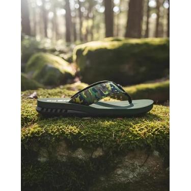 Imagem de Chinelo DuRio Air Camuflado Salto Conforto Espuma Antiderrapante Estil