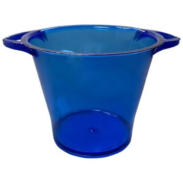 Imagem de BALDE ACRÍLICO DE GELO 5L - AZUL TRANSLUCIDO
