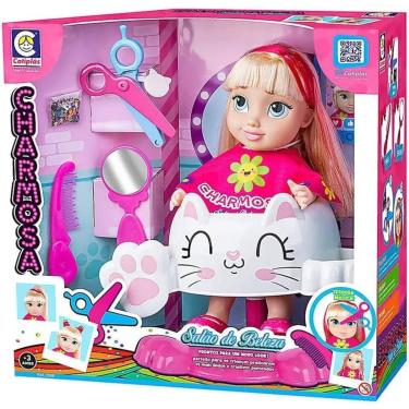 Imagem de Boneca Charmosa Salão De Beleza Cotiplás - 2506