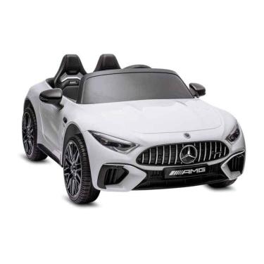Imagem de Carrinho Mercedes AMG 2 Lugares R/C Elétrico 12V Branco Bandeirante