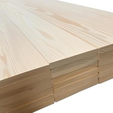 Imagem de Madeira Pinus Natural 15mm Tábua Emparelhada Para Artesanato Prateleira Nicho DIY(20X40)