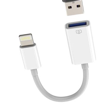 Imagem de Adaptador Lightning para USB para iPhone 14 Pro MAX MFI Certificado para Apple OTG Cabo Conector para iPad Acessórios USB-A Teclado Mouse Adaptador Câmera Digital Leitor de Cartão Conexão Stick