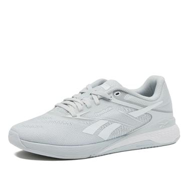 Imagem de Reebok Tênis feminino Nano X5 feminino, cross training, academia, caminhada, tênis feminino, Tênis Moon Y2k azul branco, 8 UK