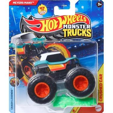Imagem de Carrinho Hot Wheels Monster Trucks Mattel - Escala 1:64, Meyers manx