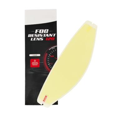 Imagem de YMTSGEQ Película antiembaciamento para viseira de capacete para novo K3, protetor de capacete de motocicleta, lente de viseira antiembaçamento, compatível com capacetes AGV K3 DOT (E2206) (filme