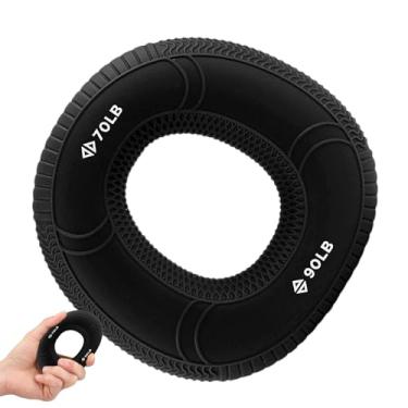 Imagem de Shakven Treinador de força de preensão, pinça de mão de silicone, Pinça de mão de silicone antiderrapante, Ferramenta de fortalecimento muscular, exercitador de dedo leve para dedos, palmas das mãos,