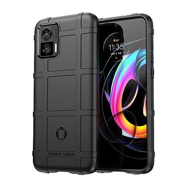 Imagem de IDEWEI Capa adequada para Moto Edge 30 Neo. Fibra de carbono refinada, anti-queda, anti-impressão digital, proteção total, capa para Moto Edge 30 Neo