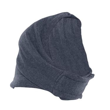 Imagem de Gralara Capuz calmante para cães, capa para cabeça, protetores de orelha para cães, abafadores de ouvido para banho, e secagem, Cinza