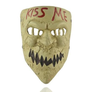 Imagem de Fantasia de carnaval de Halloween com máscara Kiss Me Demon Latex - yi