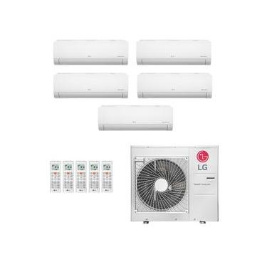Imagem de Ar-Condicionado Multi Split Inverter LG 36.000 (3x Evap HW 9.000 + 2x Evap HW 12.000) Quente/Frio 220V