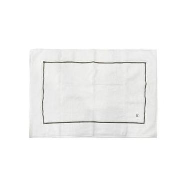 Imagem de Piso De Banheiro Lazio Branco e Marinho 48X80cm - Kacyumara NA