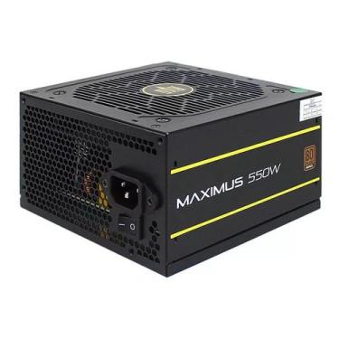 Imagem de Fonte Alimentação Gamer Revenger Maximus 550W ATX Bivolt Bronze