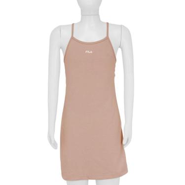 Imagem de Vestido Fila Letter Light Junior Nude Rose-Feminino