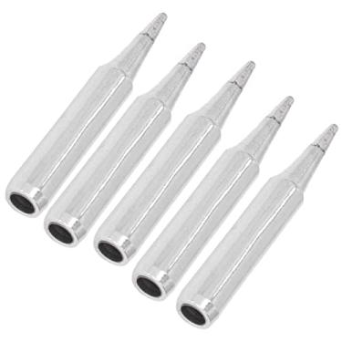 Imagem de Cryfokt Pontas de Ferro de Solda, Rápida Condução de Calor, Juntas de Solda Suaves para Estação de Ferro de 936, 5 Peças de Cobre Série 900m (Cônico tipo B)