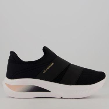 Imagem de Tênis Olympikus Flora 2 Feminino Preto e Branco, 41