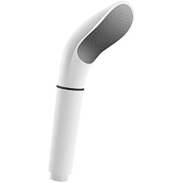 Imagem de YYBOES Chuveiro cabeça de chuveiro filtro de chuveiro elétrico cabeça de chuveiro chuveiro de alta pressão para aumentar a pressão elétrico branco impulsionador de água multifuncional