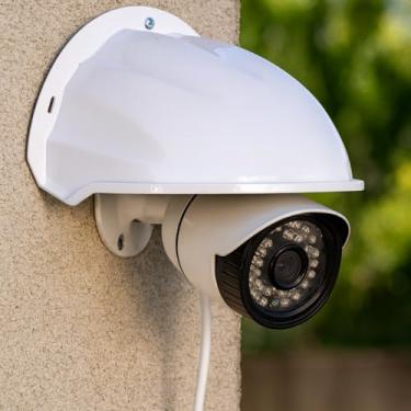 Imagem de Protetor Para Câmera de Segurança/Vigilância – Proteja sua câmera contra o sol, tempo e aumente a vida útil do aparelho | Ideal para área externa