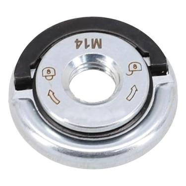 Imagem de Stgfyxgs Placa de pressão com flange e trava automática M14 para mandril de potência para esmerilhadeira angular com discos de corte.