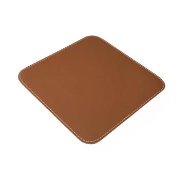 Imagem de Mouse Pad Desk Pad Grande Eddias Escritório Ergonômico Mesa 90x40cm 70x30 Em Couro Ecológico Office(20x20 - Caramelo)