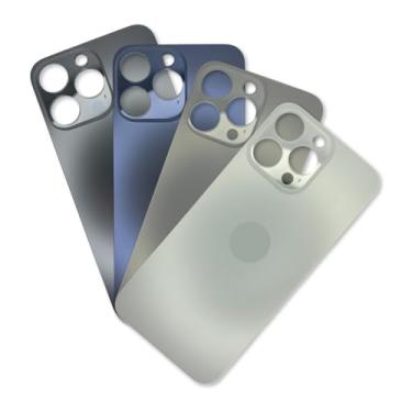 Imagem de Tampa Traseira De Vidro Para iPhone 15 Pro Max Titânio Premium (Titânio Preto)