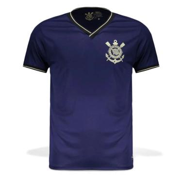 Imagem de Camisa Corinthians Roxa Casual Torcedor Masculina Oficial