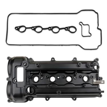 Imagem de MITZONE Tampa de válvula de motor de alumínio de atualização compatível com Hyundai KIA Hyundai Cerato Elantra Creta Veloster i30 1.6L 1.8L 2011-2016