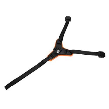 Imagem de GLOGLOW Montagem de Capacete de Câmera de Ação de Montagem de Dispositivo Eletrônico Portátil, Suporte de Queixo ABS Compatível para Ciclismo de Motocicleta, Câmeras e Acessórios Esportivos Preto