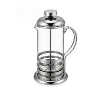 Imagem de Cafeteira Prensa Francesa 600ML Vidro Aço Inox Alça Resistente – Prepare Café & Chá Manual