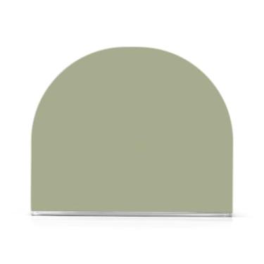 Imagem de Porta-guardanapos de cor sólida verde celadon, 1 pacote, suporte de lenços de plástico, porta-guardanapos de piquenique