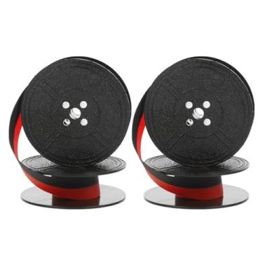 Imagem de Operitacx 2Conjuntos Máquina de Escrever de Reposição com Unidades e Compatível com Máquinas Antigas Material de Durável e Prático Prolongado