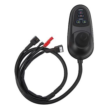 Imagem de Generic Controlador de Cadeira de Rodas Elétrica Com Conector de Freio Avançado para Joystick de Cadeira de Rodas de Mobilidade, DC24V - Forte Compatibilidade para Cadeiras de Elétricas,