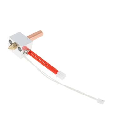 Imagem de eMagTech Kit Hotend de cerâmica de 24 V com bocal de 0,4 mm, bloco de aquecimento de alta temperatura de 300 °C compatível com a impressora 3D ELEGOO Neptune 4