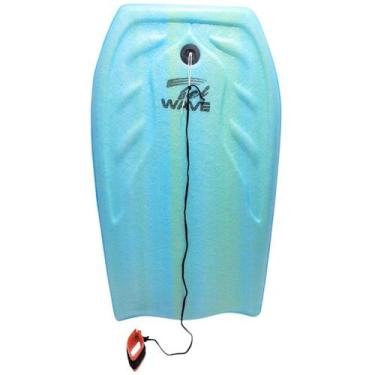 Imagem de Prancha Bodyboard Infantil Colorida 73 Cm Com Lash 30100 - Bel Fix, Az