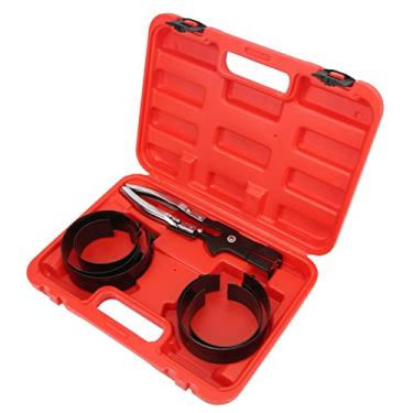 Imagem de KIMISS Conjunto de Compressor de Anel de Pistão - Ferramenta de Instalação Universal de 6 Bandas Com Alicate para Manutenção de Automóveis e Reparo de Motor