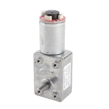 Imagem de Naroote Motor Com Engrenagem Sem Fim DC 12V de Alto Torque Com Codificador para Caixa de Engrenagens Elétrica, Grande Torque, Longa Vida útil para Projetos de Robótica DIY (100 RPM)