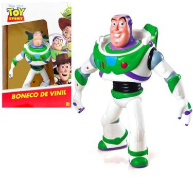 Imagem de Boneco do Buzz Lighyear Toy Story Braços e Cabeça Articulados Disney P