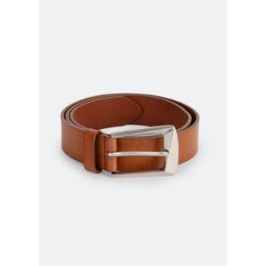 Imagem de Cinto Feminino Em Couro Com Fivela Prateada-Feminino