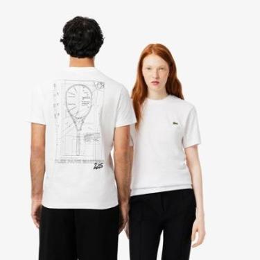 Imagem de Camiseta Lacoste Estampada Rolex Paris Masters Edition-Masculino