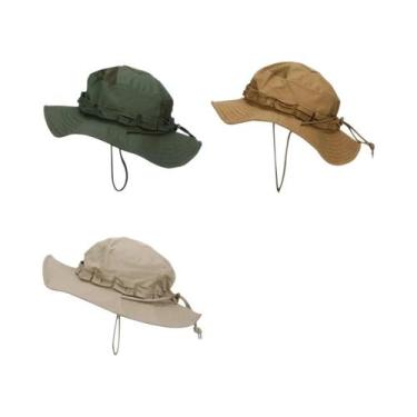 Imagem de Chapéu Camo Bucket Masculino Respirável Protetor Solar À Prova De Vent