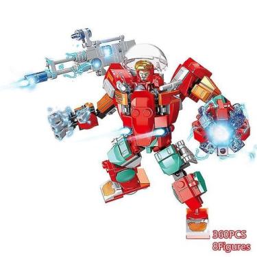 Imagem de Blocos de construção City War Super Armor Robot 360 unidades - Gloome 